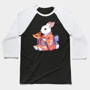 Pizza rabbit Baseball T-Shirt